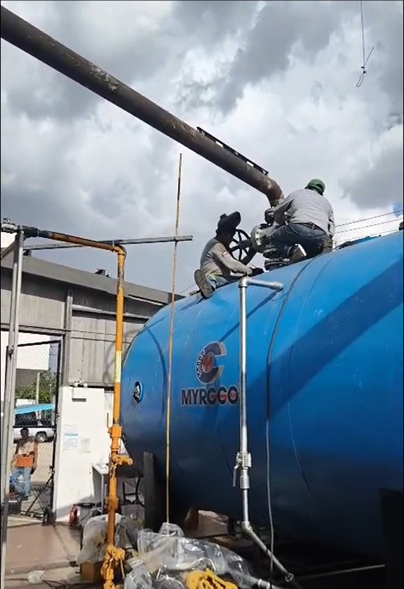 MONTAJE DE CALDERA DE 400 HP